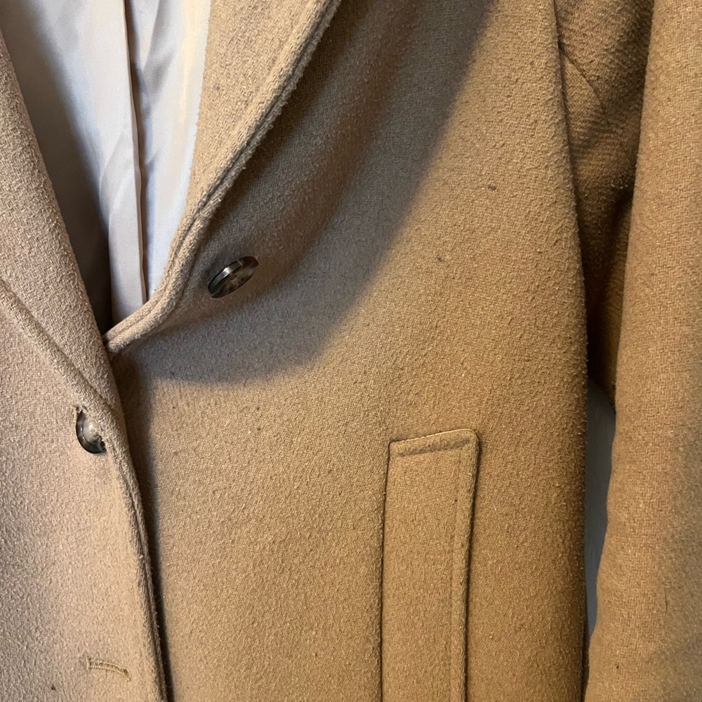 Abercrombie & Fitch Camel Coat - Picture 3 of 4